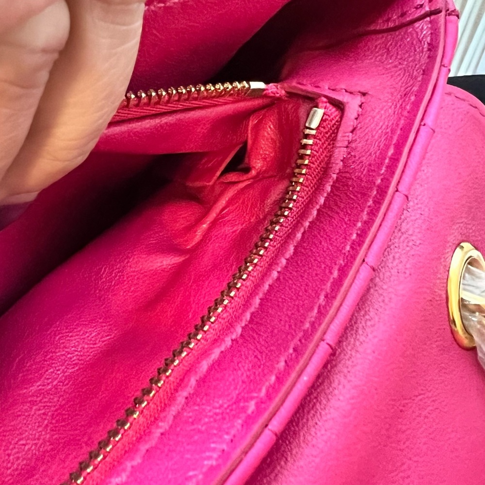 Authentic CELINE PINK TWO WAY BAG - Picture 9 of 9